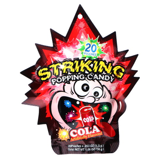 STRIKING Popping Candy 30g - 20 Pouches