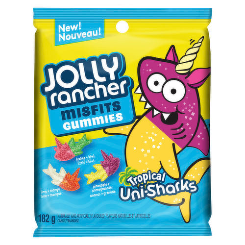 Jolly Rancher - Misfit gummies Tropical Uni-Shark