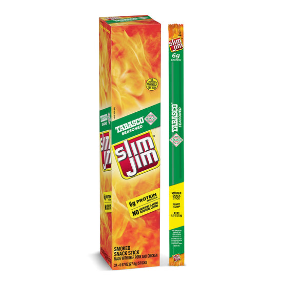 Slim Jim Giant Smoked Meat Sticks