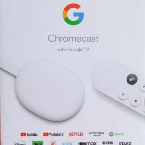 Google Chromecast with Google TV - Snow