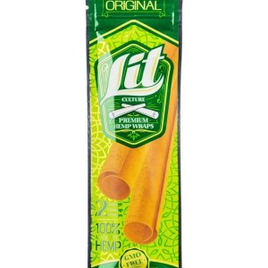 Lit Premium Hemp Wraps (2 Lit Wraps)