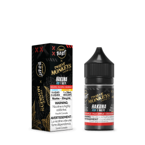 Flavour Beast  X 12 Monkeys E-Juice 30ml (SALTS)